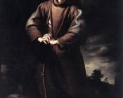 巴托洛梅 埃斯特班 牟利罗 : St Francis of Assisi at Prayer